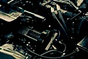 black and silver motorcycle engine